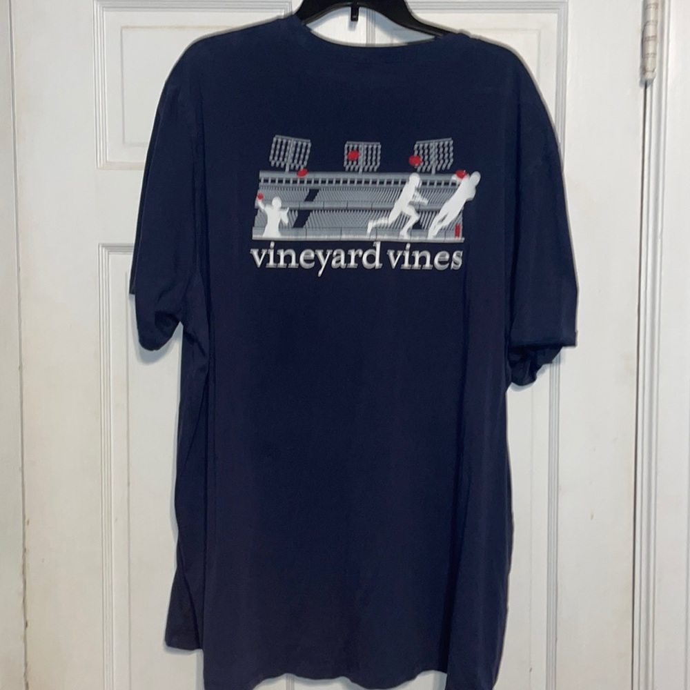 Vineyard Vine football t shirt